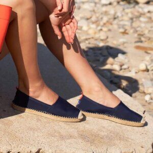 LIKE NEW Sea Star Mariner Beachcomber Espadrille Flat SZ 9